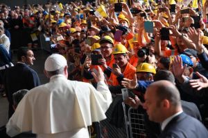 Pope Francis visits Genoa